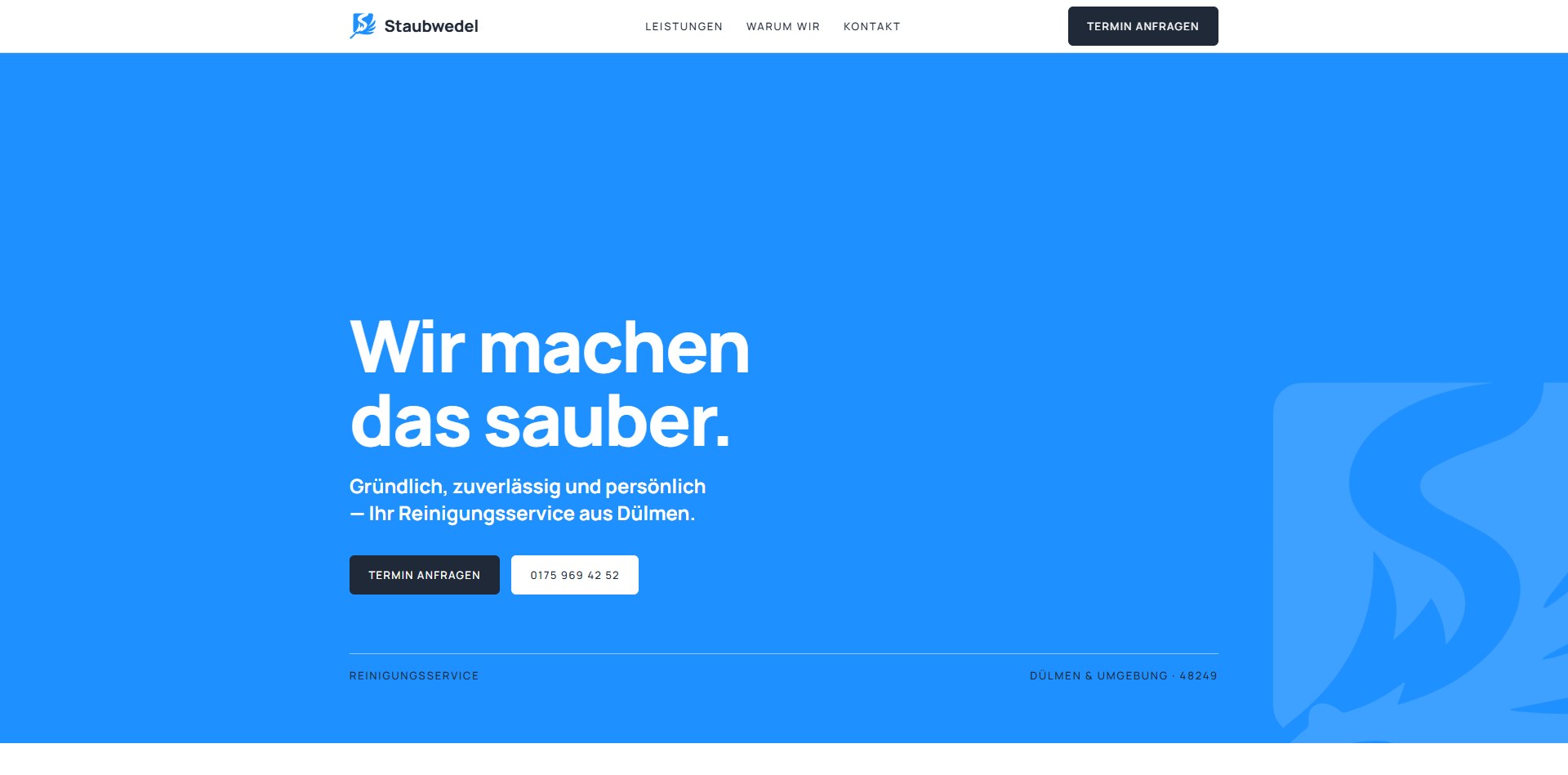 Staubwedel — Startseite
